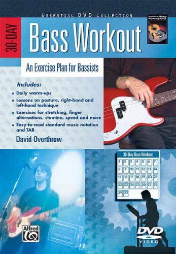 30-Day Bass Workout: An Exercise Plan for Bassists (DVD) von Alfred Music