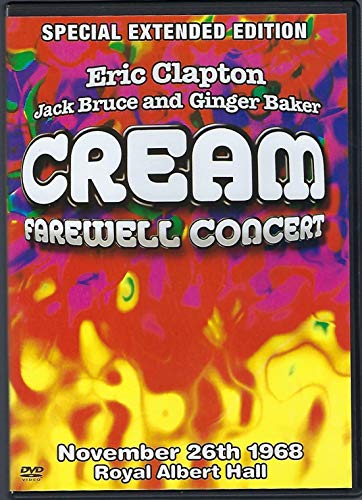 DVD-Cream Farewell Concert DVD Extende von ALFRED PUBLISHING