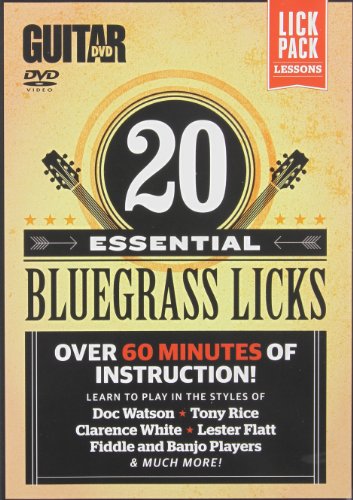 Guitar World -- 20 Essential Bluegrass Licks: Over 60 minutes of instruction! (DVD) [UK Import] von ALFRED PUBLISHING