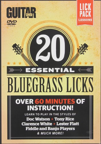 Guitar World -- 20 Essential Bluegrass Licks: Over 60 minutes of instruction! (DVD) [UK Import] von Alfred Music