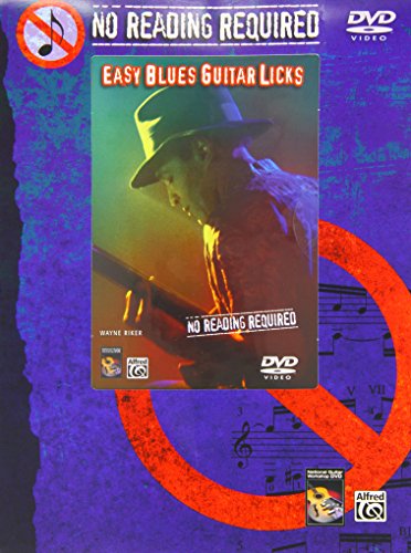 No Reading Required: Easy Blues Guitar Licks (DVD) von ALFRED PUBLISHING