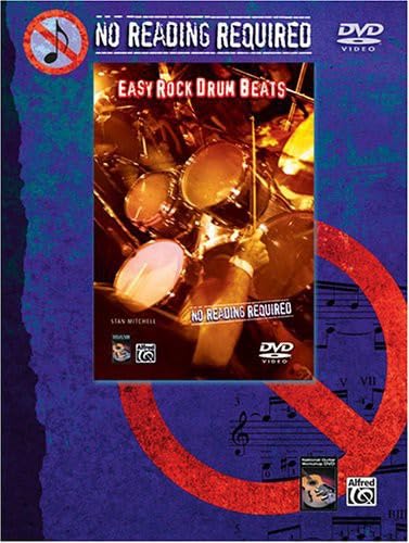 No Reading Required: Easy Rock Drum Beats (DVD) von ALFRED PUBLISHING