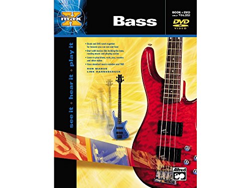 ALFRED PUBLISHING HARNSBERGER AND MANUS - MAX BASS + DVD - BASS GUITAR Theorie und Pedagogik Bassgitarre von ALFRED