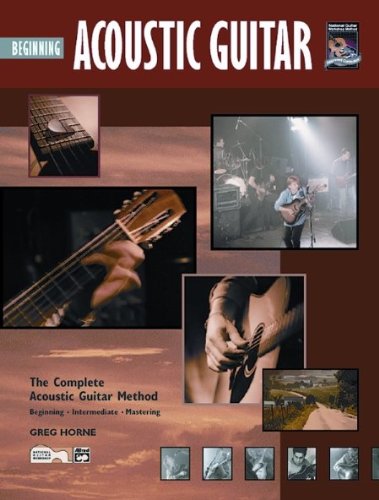 Horne, Greg: Beginning Acoustic Guitar (Noten/DVD) von ALFRED