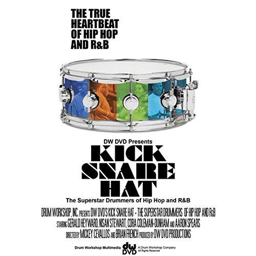 Kick Snare Hat: Superstar Drummers Of Hip Hop And R And B [DVD] [2008] von Alfred Publishing