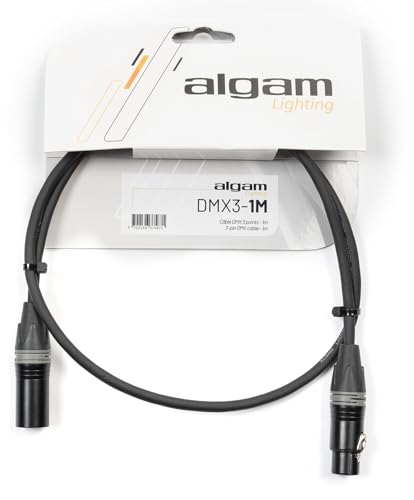 Algam Lighting DMX-Kabel 3-polig, 1 m Algam Lighting DMX-Kabel 3-polig, 1 m von ALGAM LIGHTING