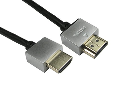 Alida Systems ® HDMI-Kabel mit 3D-, Ethernet- und Audio-Rückkanal, vergoldet, 3 m, Schwarz von ALIDA SYSTEMS