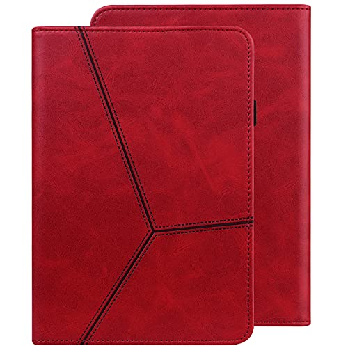 ALILANG Hülle für Huawei MediaPad M5 Lite 10 10.1 Zoll 2018 mit Stifthalter & mehreren Betrachtungswinkeln, Smart PU Leder Cover für Huawei M5 Lite 10 Tablet Case-Rot von ALILANG