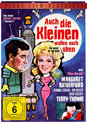 Auch die Kleinen wollen nach oben (The Mouse On The Moon) - Erfolgreiche Komödie mit Margaret Rutherford ( Miss Marple ) und Terry-Thomas (Pidax Film-Klassiker) von ALIVE AG