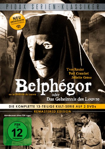 Belphégor oder Das Geheimnis des Louvre (Remastered Edition) Die komplette 13-teilige Kult-Serie (Pidax Serien-Klassiker) [2 DVDs] von ALIVE AG