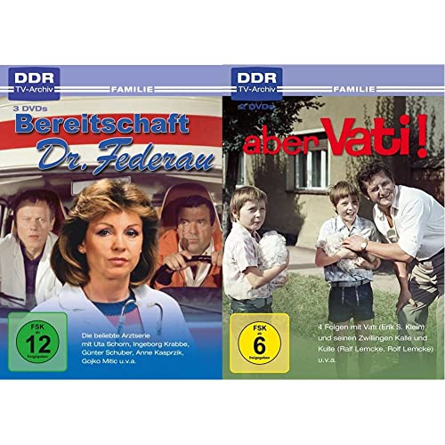 Bereitschaft Dr. Federau (DDR-TV-Archiv) [3 DVDs] & Aber Vati! (2 DVDs) von ALIVE AG