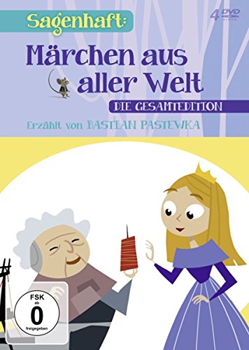 Märchen aus aller Welt - Erzählt von Bastian Pastewka (Geschenkedition) [4 DVDs] von ALIVE AG