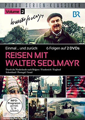 Reisen mit Walter Sedlmayr (Einmal … und zurück), Vol. 2 - Weitere sechs Folgen der beliebten Serie (Pidax Serien-Klassiker) [2 DVDs] von ALIVE AG