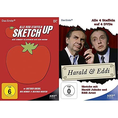 Sketchup - Alle vier Staffeln [4 DVDs] & Harald & Eddi - alle 4 Staffeln [4 DVDs] von ALIVE AG