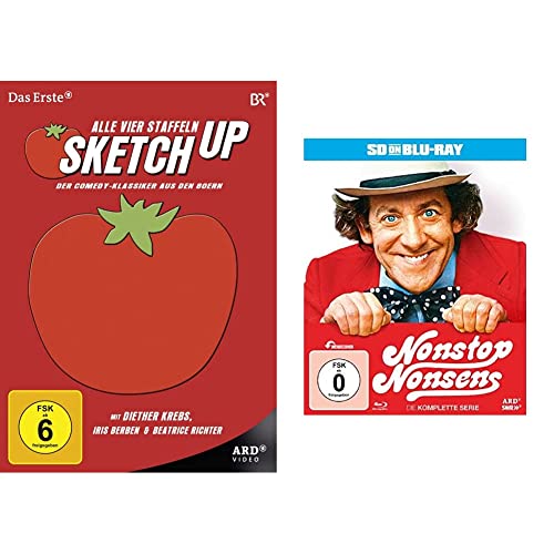 Sketchup - Alle vier Staffeln [4 DVDs] & Nonstop Nonsens: Die komplette Serie (SD on Blu-ray) [Blu-ray] von ALIVE AG