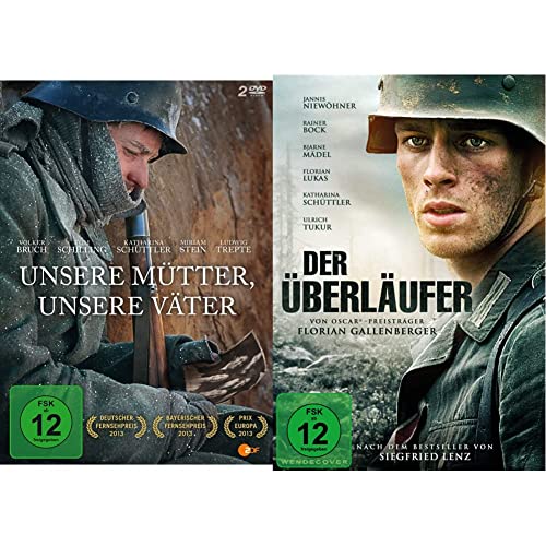 Unsere Mütter, unsere Väter [2 DVDs] & Der Überläufer [2 DVDs] von ALIVE AG