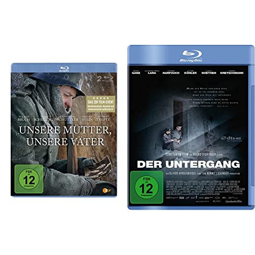 Unsere Mütter, unsere Väter [Blu-Ray] [2 BDs] & Der Untergang [Blu-ray] von ALIVE AG