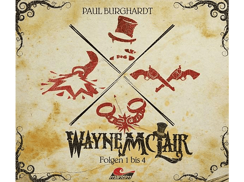 Wayne Mclair - McLair Box (Folge1-4) (4CD Box) (CD) von ALL EARS