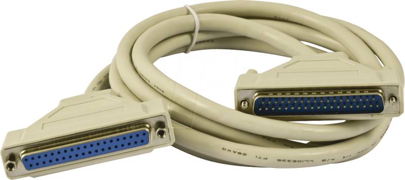 ALLDAQ 111753 - Kabel, 37-polig Sub-D, 2 m von ALLDAQ