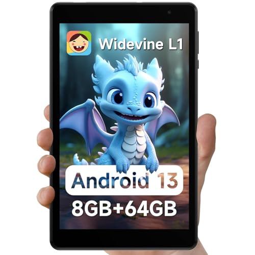 ALLDOCUBE iPlay 50 Mini Lite Tablet 8 Inch, Tablet PC Android 13 HD 1280×800 IPS Display, 8(4+4) GB RAM 64GB ROM/TF 512GB, Tablet Octa-Core 1.8GHz, 5GHz WiFi, Bluetooth 5.2, Widevine L1/Google GMS von ALLDOCUBE