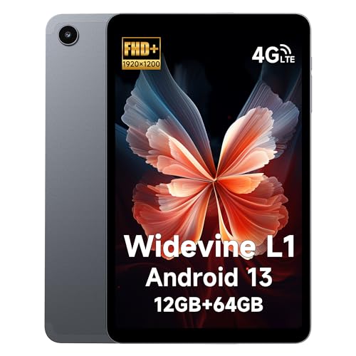 ALLDOCUBE iPlay 50 Mini Tablet Android 13, Tablet 8,4 Zoll FHD 1920x1200 Incell IPS, 12(4+8) GB RAM 64GB ROM/TF 512GB, Tablet PC Octa-Core 1.6GHz, 4G LTE 5GHz WiFi, Bluetooth 5.0, Google GMS/GPS von ALLDOCUBE