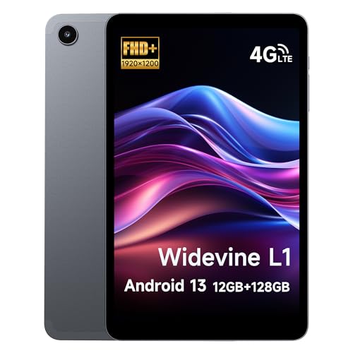 ALLDOCUBE iPlay 50 Mini Tablet Android 13, Tablet 8.4 Zoll Widevine L1, FHD 1920x1200 Incell IPS, 12(4+8) GB RAM 128GB ROM/TF 512GB, Tablet PC Octa-Core 1.6GHz, 4G LTE/5G WiFi/BT 5.0, Google GMS/GPS von ALLDOCUBE