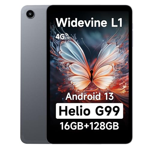 ALLDOCUBE iPlay50 Mini Pro Tablet Android 13, Tablet PC 8,4 Zoll FHD 1920x1200 IPS,16(8+8) GB RAM 128GB ROM/TF 512GB, Tablet Gaming MTK G99 Octa-Core 60Hz, Widevine L1, 5MP+13MP, 4G LTE 5G WiFi von ALLDOCUBE