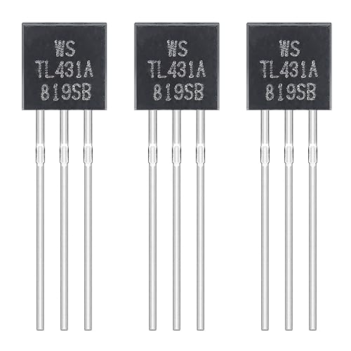 ALLECIN TL431 Spannungsregler TL431ACL Shunt-Regler Transistor Drei-Terminal Präzisions 1mA bis100 mA TO-92 (Packung mit 100 Stück) von ALLECIN