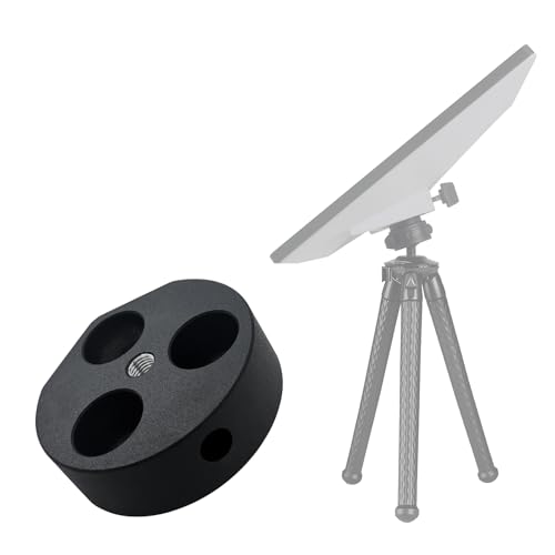 ALLICAVER Starlink Mini-Stativadapter – 6,35 mm (1/4 Zoll) 20 Aluminiumlegierung, kompatibel mit Starlink-Mini-Gewinden und Rohradaptern, kompatibel mit den meisten Stativ- oder anderen Halterungen von ALLICAVER