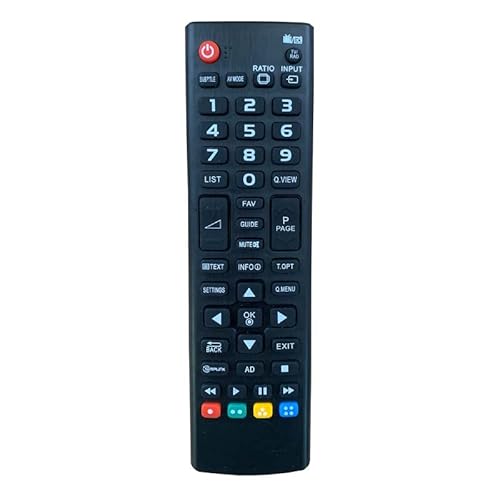 Allotech Fernbedienung kompatibel mit LG 42LN5200, 42LN5400, 42LN5404, 42LN5406, 42LN540B, 42LN5500, 42LN550B TV, Ersatz Fernbedienung Allotech Fernbedienung kompatibel mit LG 42LN5200, 42LN5400, 42LN5404, 42LN5406, 42LN540B, 42LN5500, 42LN550B TV, Ersatz Fernbedienung von ALLOTECH