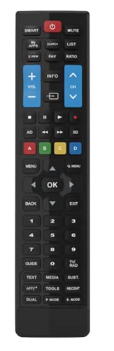 Allotech Universal-Fernbedienung für Fernseher und Smart TV LG/Samsung, keine Programmierung erforderlich Allotech Universal-Fernbedienung für Fernseher und Smart TV LG/Samsung, keine Programmierung erforderlich von ALLOTECH