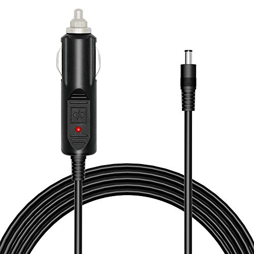 ALLPOWERS 12V-24V DC Autoladegerät Adapter Auto Netzteilkabel - Zigarettenanzünder Ladegerät Stecker Autokabel auf DC 5.5 mm x 2.1 mm von ALLPOWERS