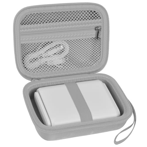 Schutzhülle kompatibel mit GL SFT1200/ MT3000/ MT1300/ A1300/ AR750S-Ext Wireless Travel Router, tragbarer WiFi-Aufbewahrungshalter für Ethernet-Kabel und Netzadapter (nur Box) - Grau von ALLPRIMO