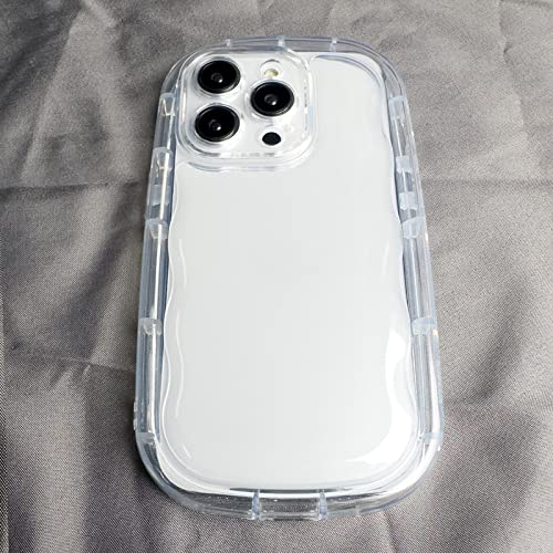 Oval Soap Transparent Airbag Stoßfeste Hülle für iPhone 11 12 13 Pro Max 14 X Xs Max Xr 7 8 6s Plus Objektivschutz Soft Cover, Klar, für iPhone 13 Oval Soap Transparent Airbag Stoßfeste Hülle für iPhone 11 12 13 Pro Max 14 X Xs Max Xr 7 8 6s Plus Objektivschutz Soft Cover, Klar, für iPhone 13 von ALLUPS