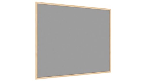 ALLboards Filztafel mit Holzrahmenn 100x80 cm, Grau ALLboards Filztafel mit Holzrahmenn 100x80 cm, Grau von ALLboards