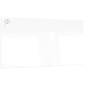 ALLboards Glas-Magnettafel Premium 240,0 x 120,0 cm perlweiß von ALLboards