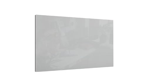 ALLboards Glasboard Magnetisch Grau 100x80cm, Rahmenlos, Glastafel, Magnettafel, Gehärtetes Glas… von ALLboards