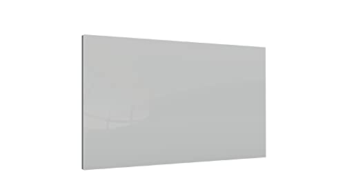ALLboards Glasboard Magnetisch Grau 60x40cm, Rahmenlos, Glastafel, Magnettafel, Gehärtetes Glas von ALLboards