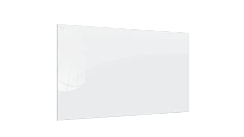 ALLboards Glasboard Magnetisch Perlweiß 120x90cm, Rahmenlos, Glastafel, Magnettafel, Gehärtetes Glas von ALLboards