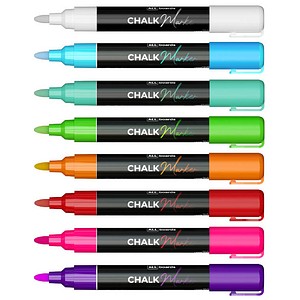 ALLboards Kreidemarker-Set farbsortiert 6,0 mm, 8 St. ALLboards Kreidemarker-Set farbsortiert 6,0 mm, 8 St. von ALLboards