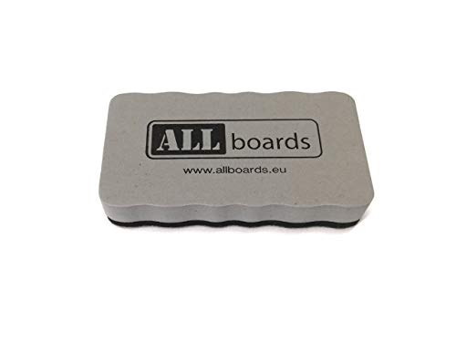 ALLboards Magnet-Schwamm Für Glasboards, Magnetischer Schwamm Trockenreinigung Streifenfrei von ALLboards