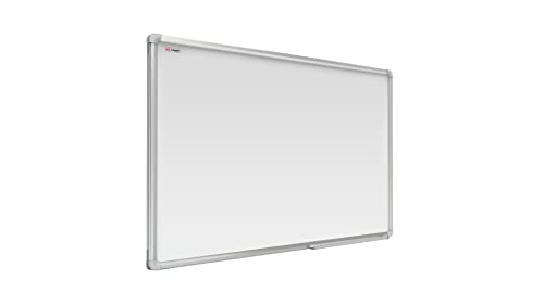 ALLboards Magnetisches Whiteboard, Ceramic Emaillierte Oberfläche 120x90cm Magnettafel mit Alurahmen Premium EXPO, Trocken Abwischbar, Projektionswand von ALLboards