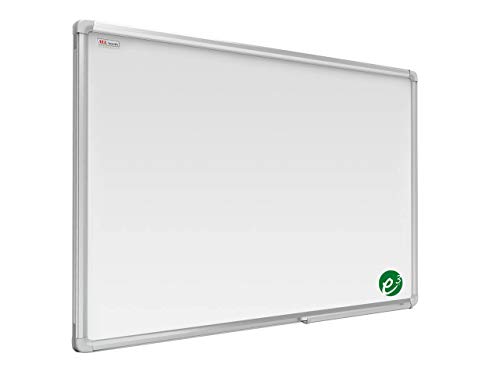 ALLboards Magnetisches Whiteboard, Ceramic Emaillierte Oberfläche 170x100cm Magnettafel mit Alurahmen Premium EXPO, Trocken Abwischbar, Projektionswand von ALLboards