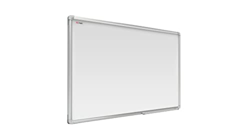 ALLboards Magnetisches Whiteboard, Ceramic Emaillierte Oberfläche 200x120cm Magnettafel mit Alurahmen Premium EXPO, Trocken Abwischbar, Projektionswand von ALLboards