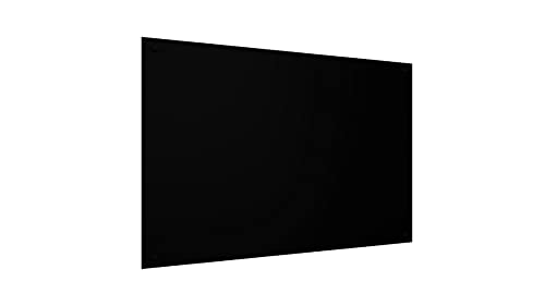 ALLboards Magnetplatte, schwarz 60x30 cm - eine schwarze Kreidetafel, rahmenlos von ALLboards
