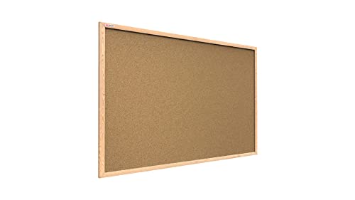 ALLboards Pinnwand mit Holz Rahmen 100x80cm Korktafel Korkwand Pinnwand Kork ALLboards Pinnwand mit Holz Rahmen 100x80cm Korktafel Korkwand Pinnwand Kork von ALLboards