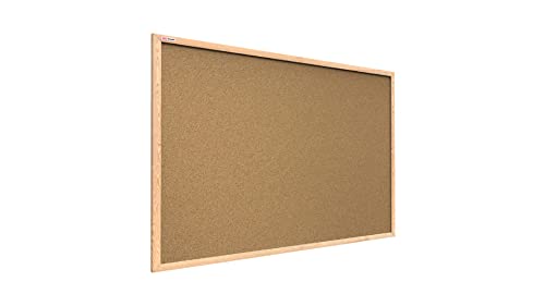 ALLboards Pinnwand mit Holz Rahmen 40x30cm Korktafel Korkwand Pinnwand Kork von ALLboards