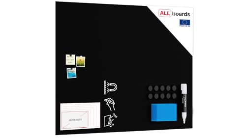 ALLboards Rahmenloses SLIMboard - Kreideoberfläche - 150x120 cm + GRATIS von ALLboards