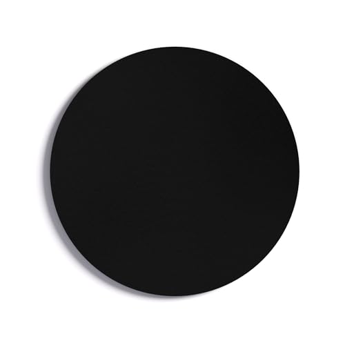 ALLboards Runde schwarze Magnettafel, RUND, Durchmesser 40 cm – rahmenlose Magnettafel Schreibtafel Magnetwand von ALLboards