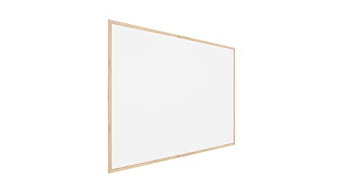 ALLboards Weiß Pinnwand mit Holz Rahmen 120x90cm Korktafel Korkwand Pinnwand Kork von ALLboards